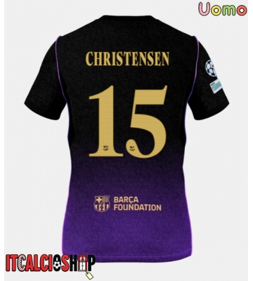 Barcelona Andreas Christensen #15 Seconda Maglia 2026-27 Manica Corta